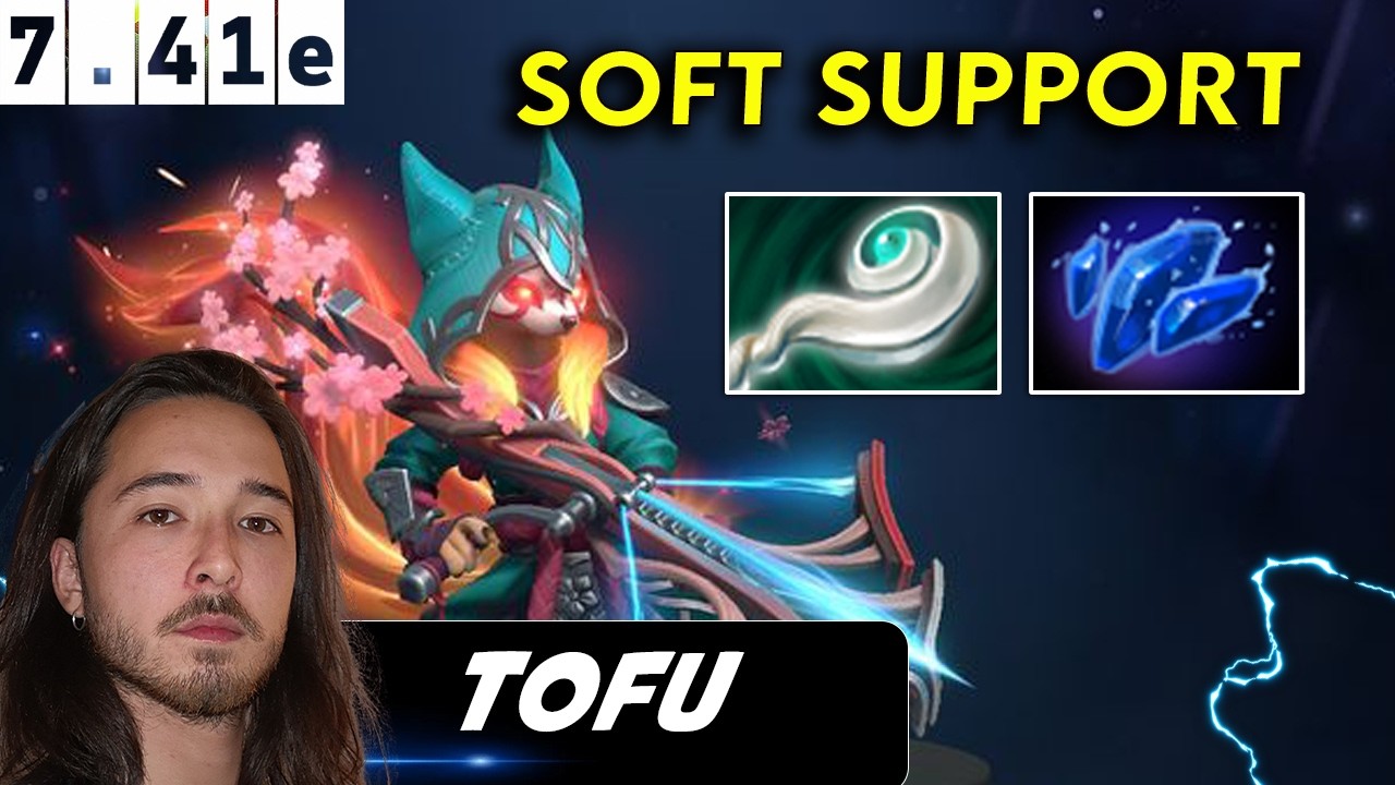 Tofu Hoodwink Soft Support - Dota 2 Patch 7.41e Pro Player Full Gameplay
