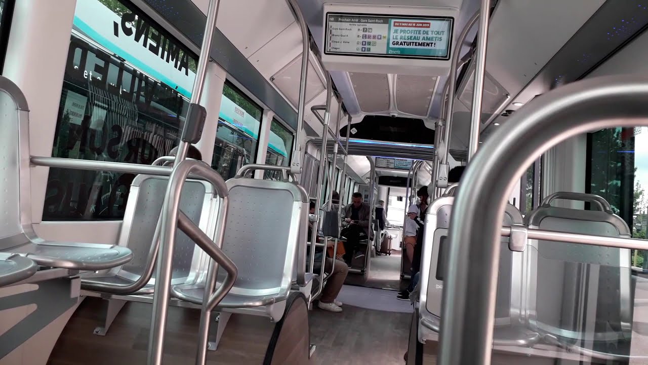 [Ametis] Irizar ie tram 18m sur la ligne n2 entre CHU Amiens Picardie et Gare du Nord