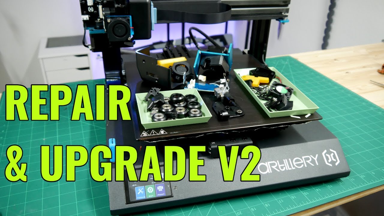Fixing the Sidewinder AGAIN ! New Hotend and Upgrades for the Artillery Sidewinder X1