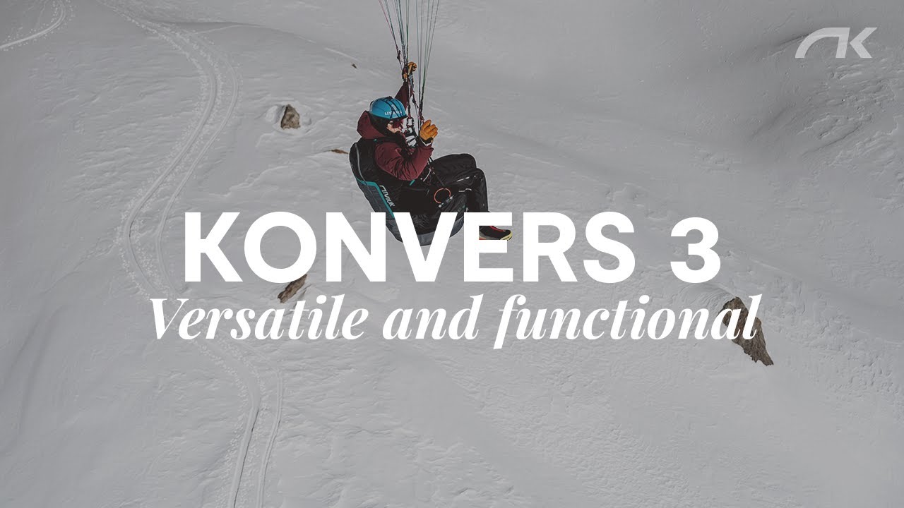 Konvers 3 harness | Versatile and functional | Niviuk Paragliders