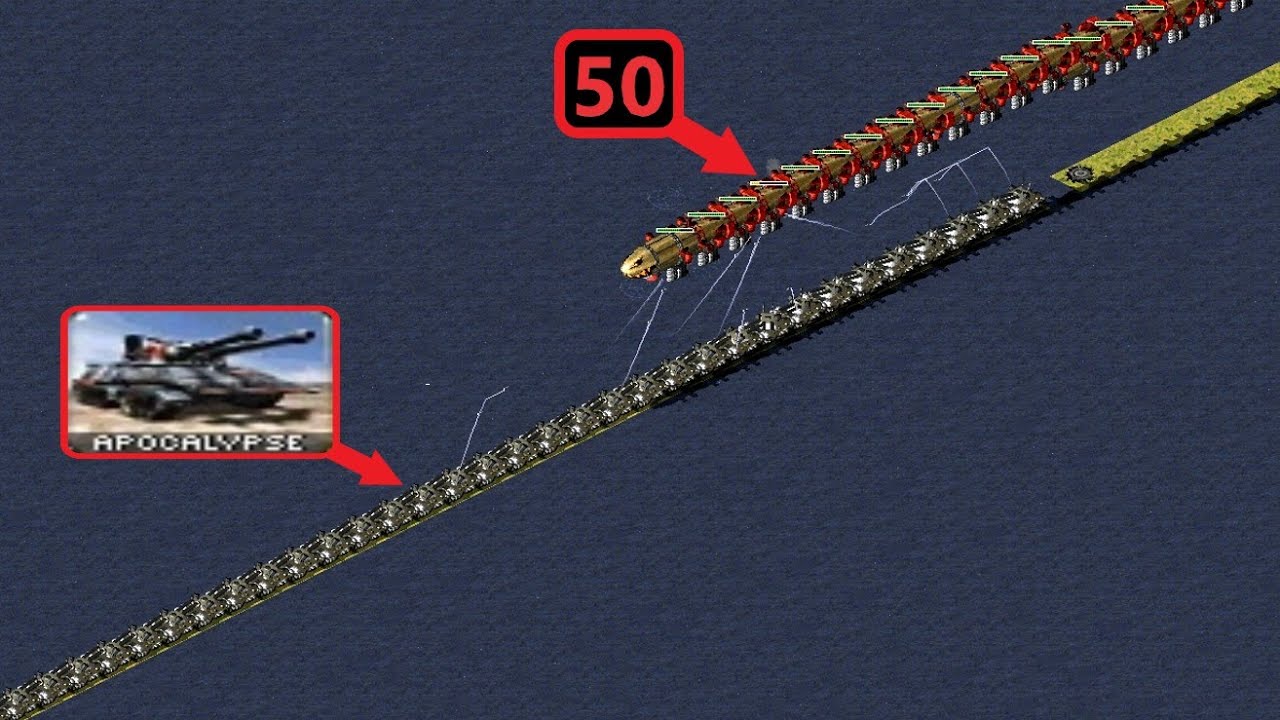 Can Kirovs pass by 50 Apocalypse? - Red Alert 2