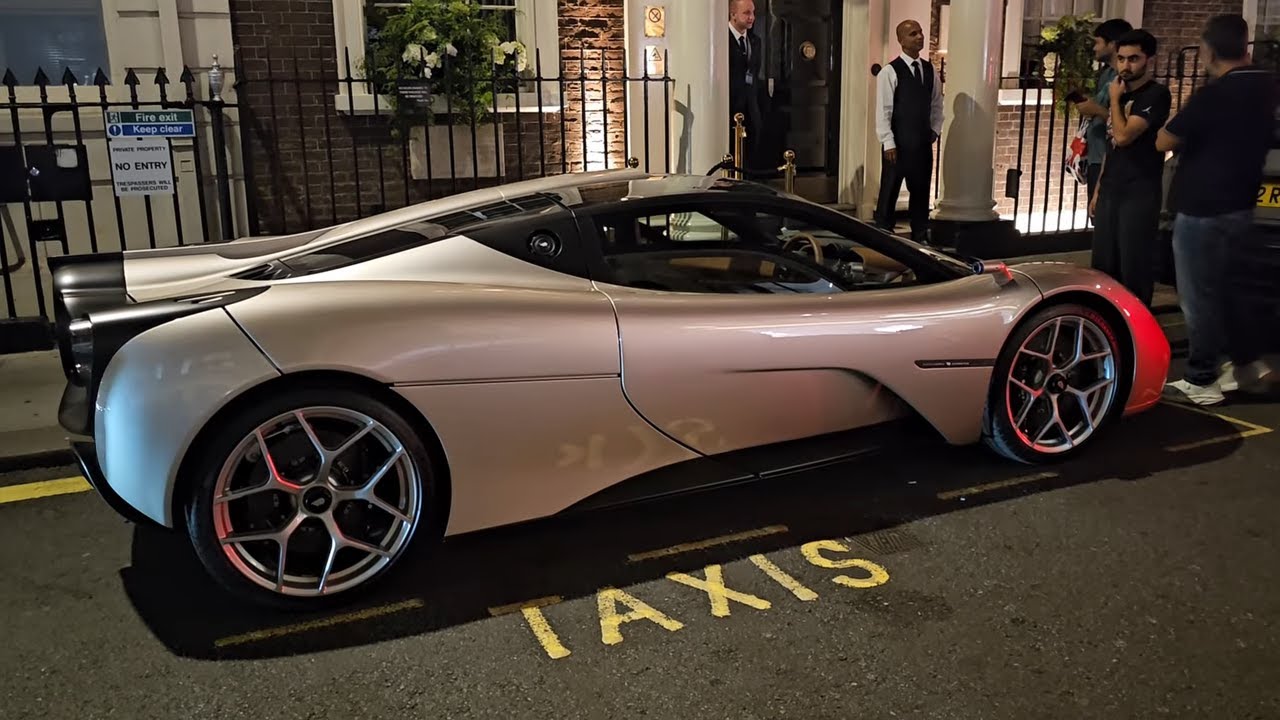 Supercars in London 2025 August 812, F8 Tributo, Huracan, Aventador, T.50 and Many More