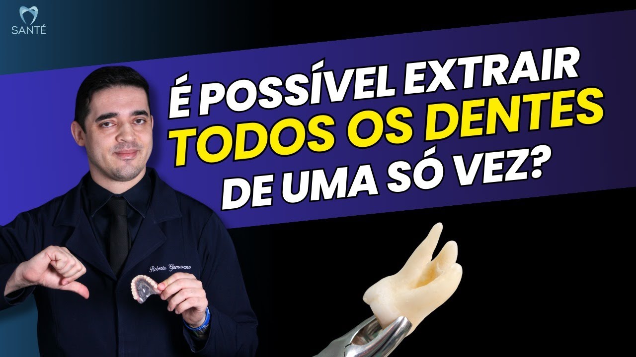 Carga Imediata: Pode extrair todos os dentes de uma vez?  Riscos de se extrair todos os dentes.