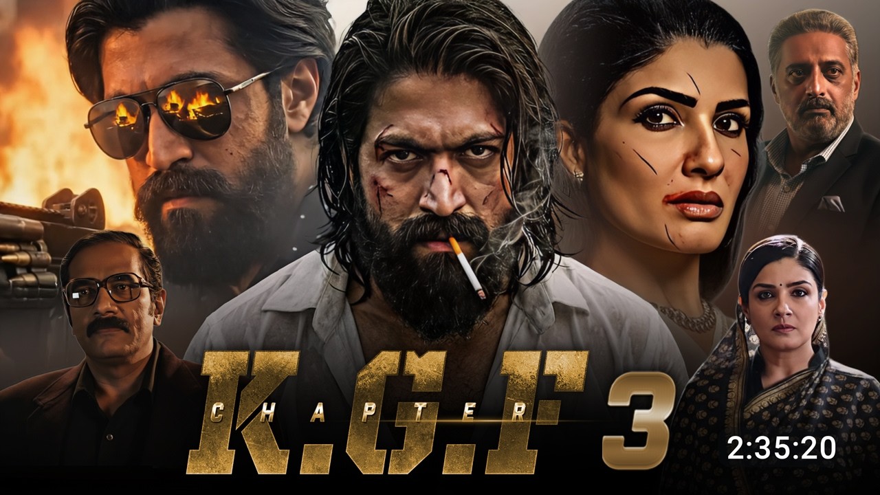 Kgf Chapter 3 Full Movie Hindi Dubbed 2026 Update | Yash | Raveena Tandon | South Movie