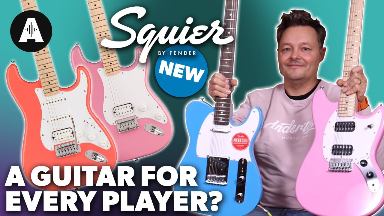 NEW Squier Sonic Guitars! - Something for Every Guitarist?
