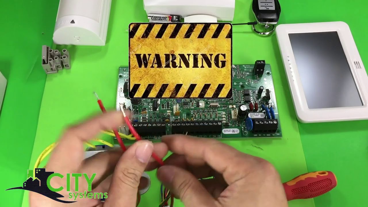 HOW TO INSTALL PARADOX TM50 ON MG5050 WIRELESS PANEL