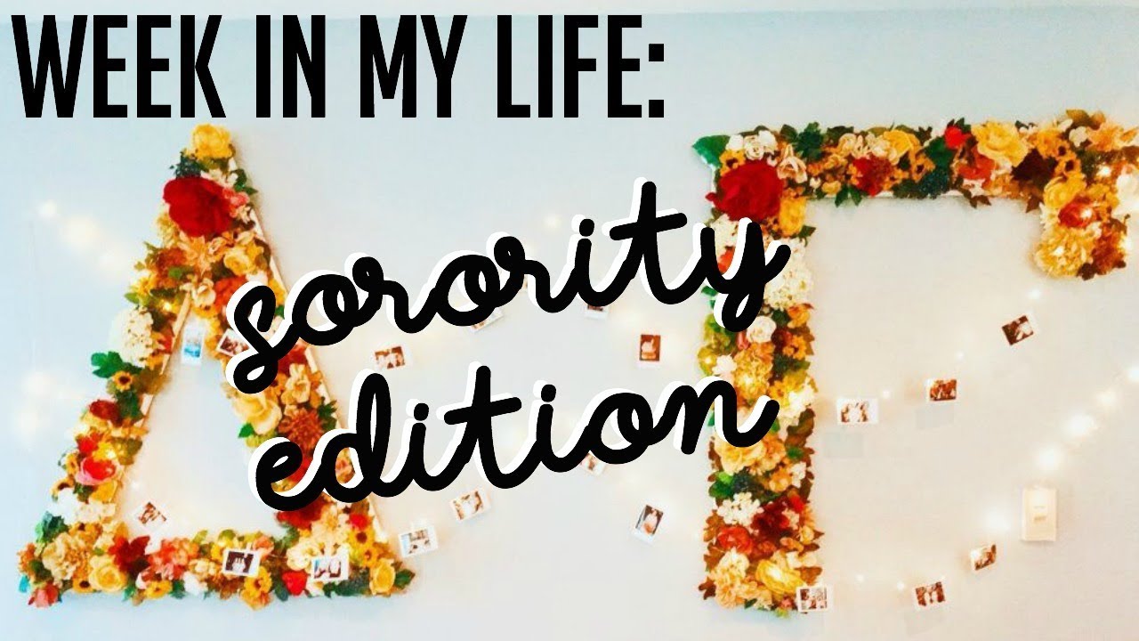 Week In My Life: College Edition