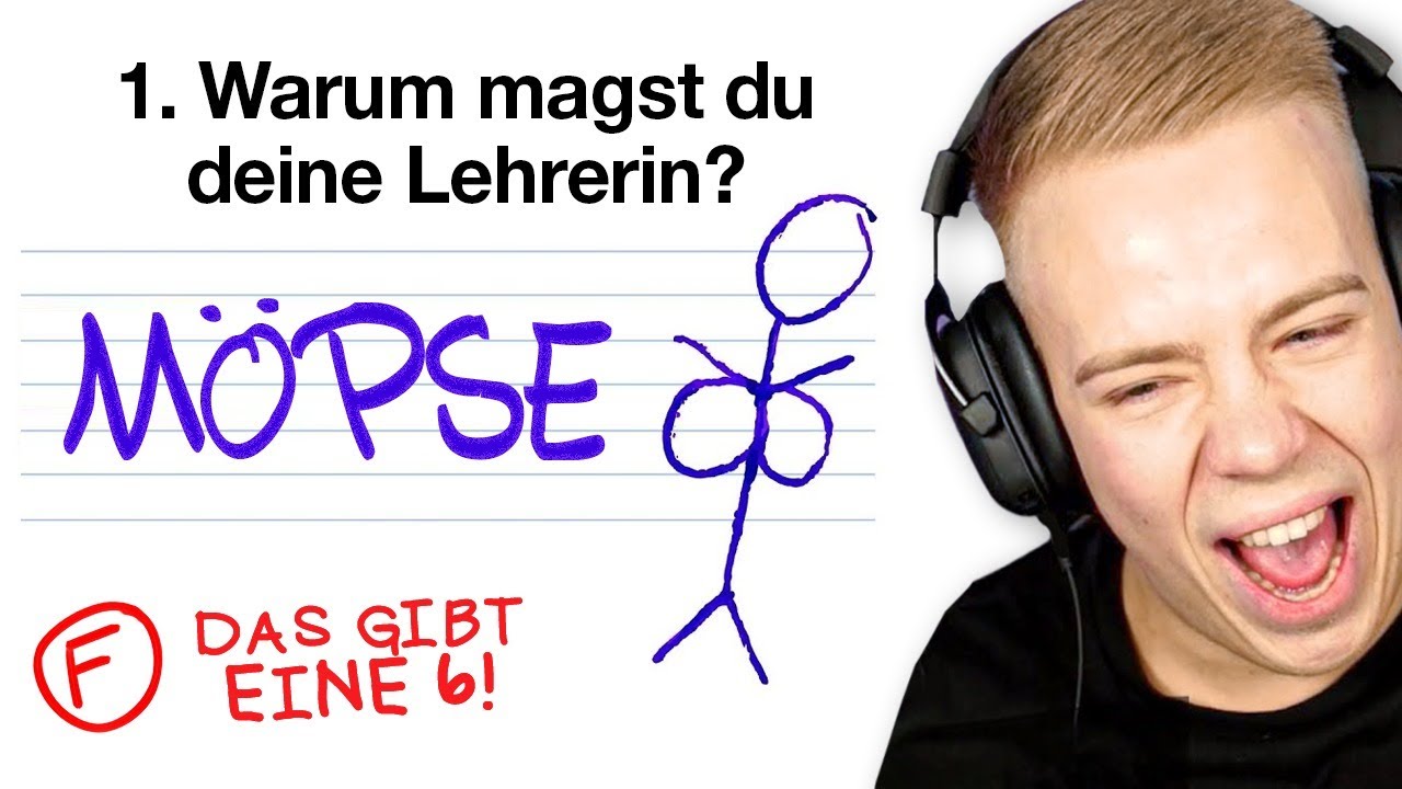 Die LUSTIGSTEN Schülerantworten in TESTS #5