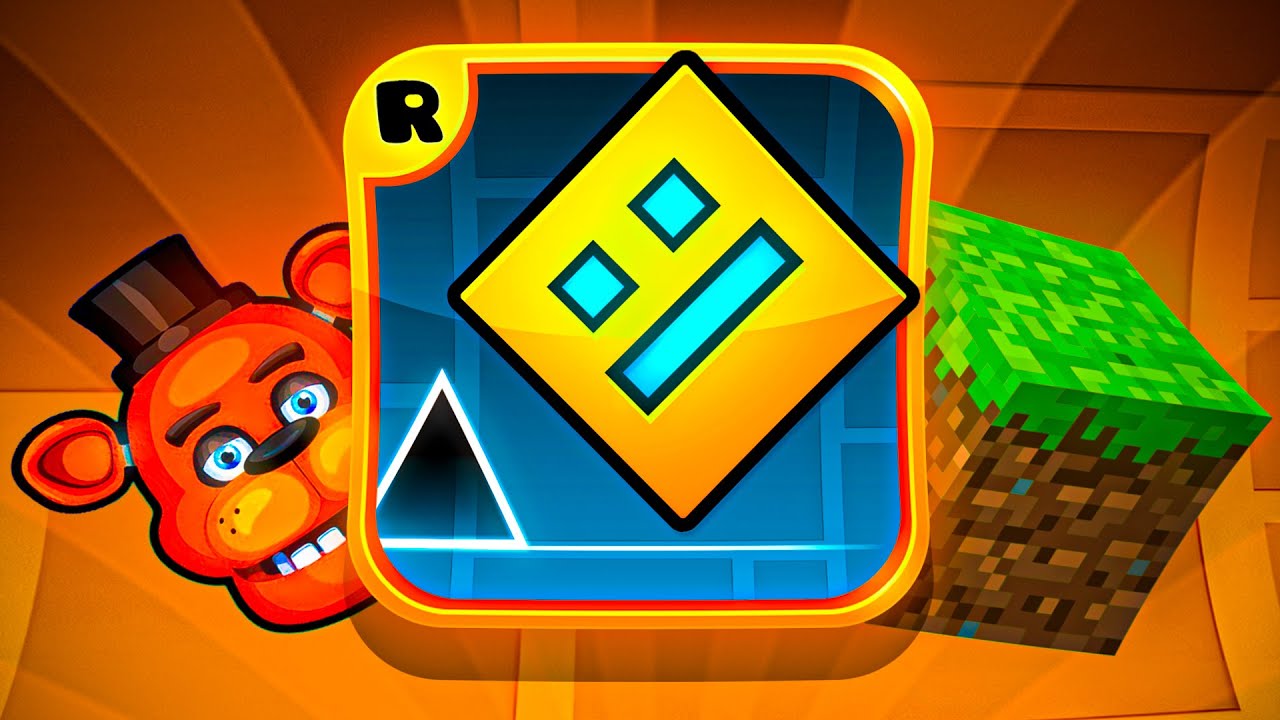 ЭТИ ИГРЫ СОЗДАЛИ В GEOMETRY DASH