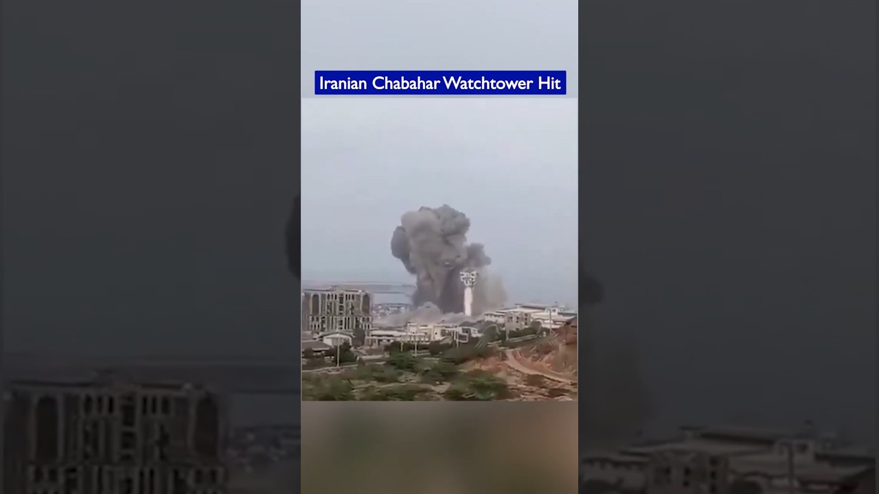 US Strikes Chabahar Tower AGAIN &mdash; Iran's Vital VTS Hub Hit Twice