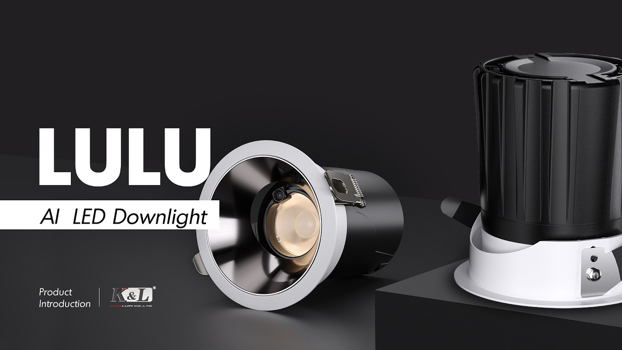 LULU AI Smart LED Downlight: Adaptive Light Spectrum
