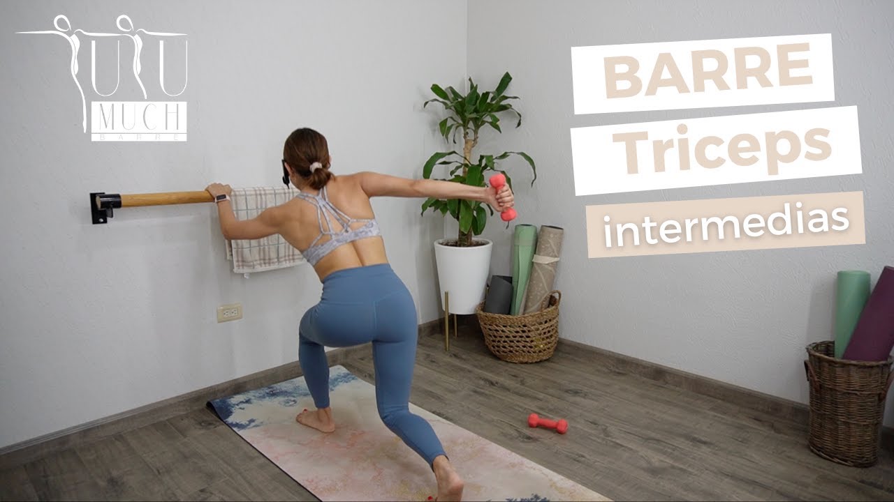 BARRE clase completa (32 minutos) TRICEPS intermedias