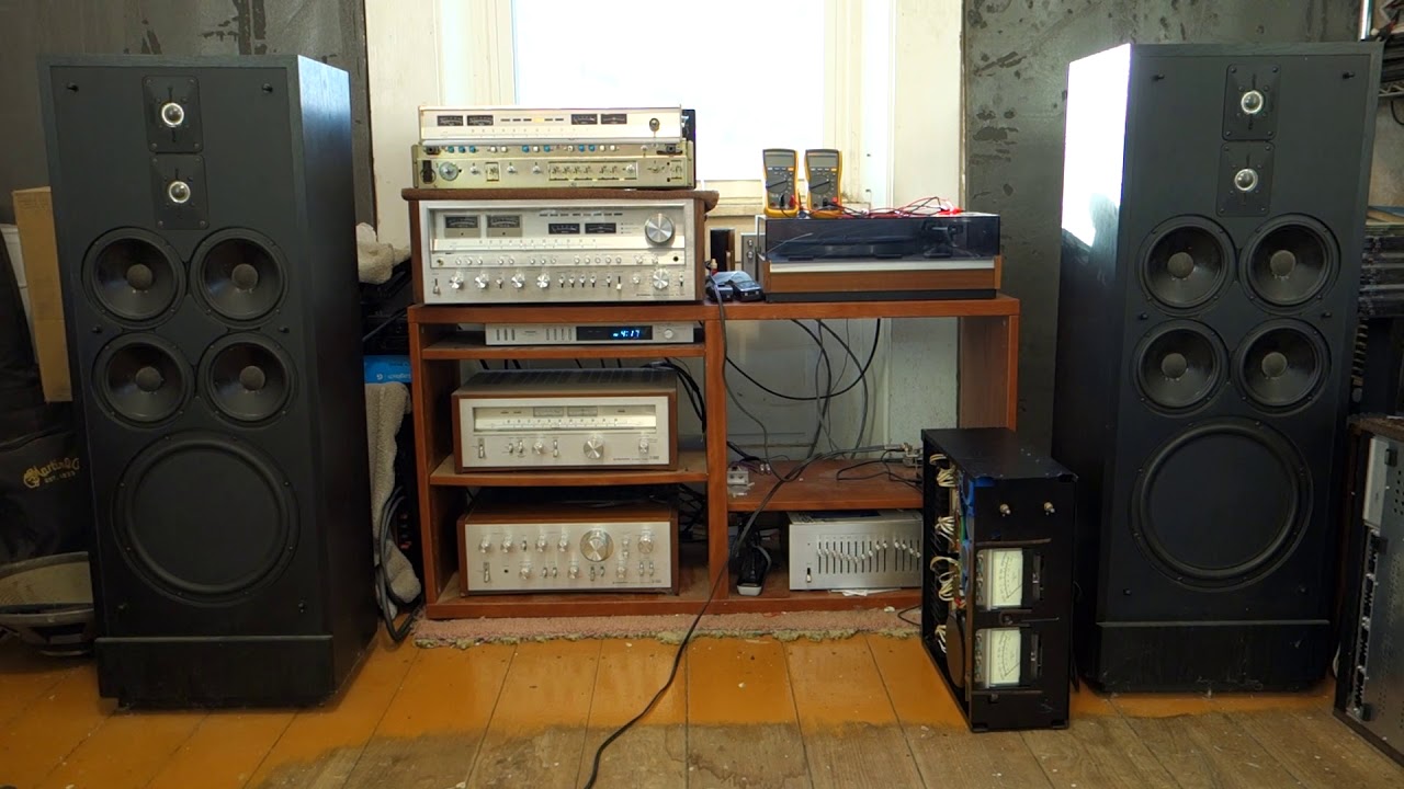 Pioneer SX-1280 sound detail test