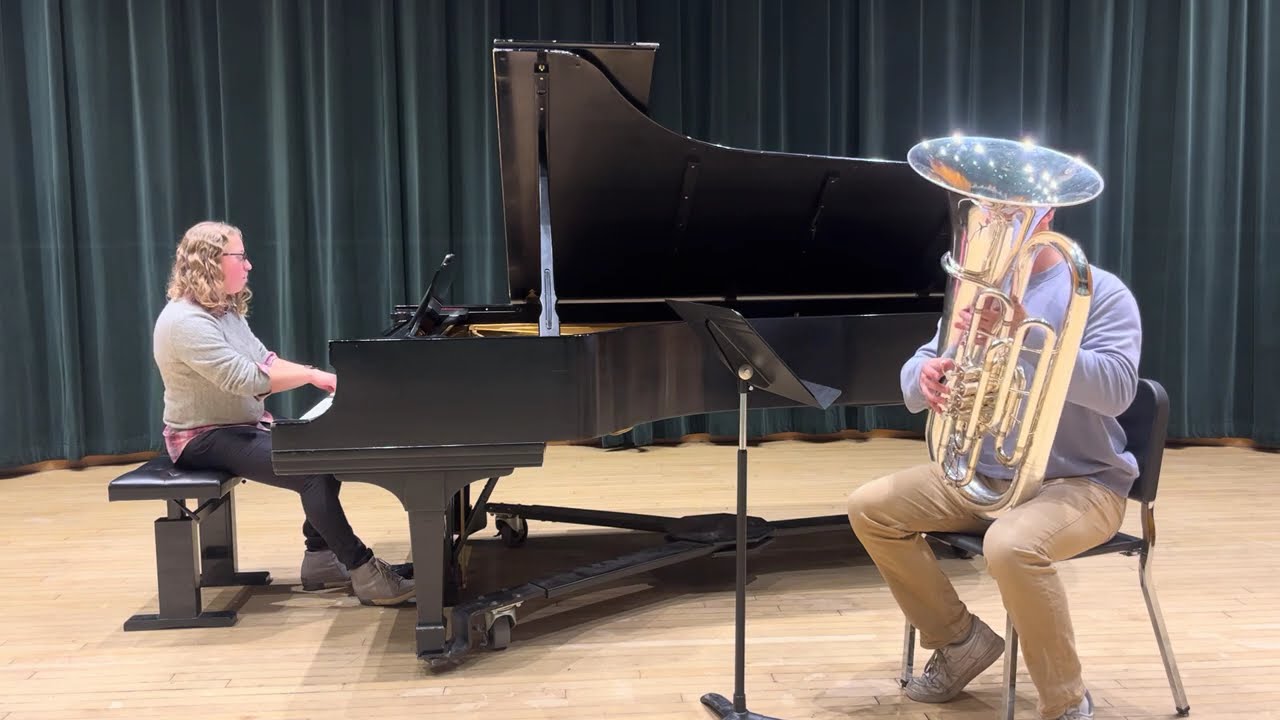 Castérède Sonatine for Tuba and Piano - Adam Elkin
