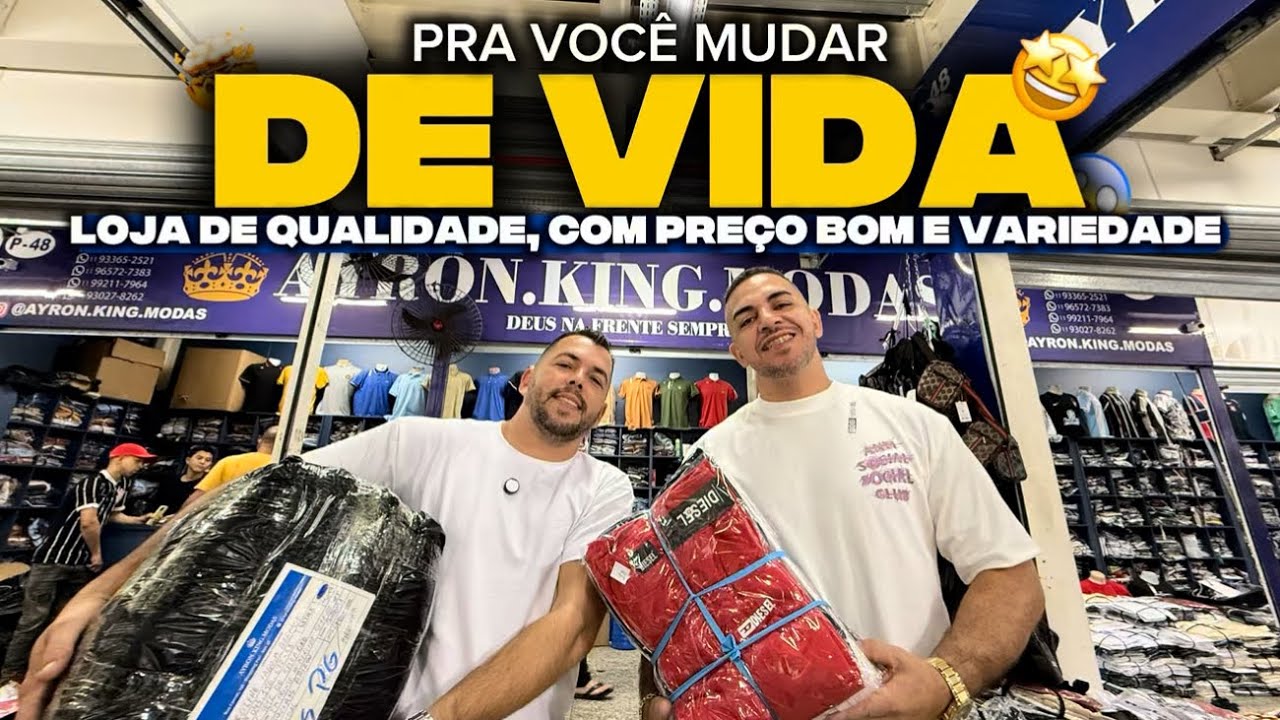 🤩💰 COMO FICAR RICO VENDENDO ROUPA DO BRÁS COM ESSA LOJA DE EXTREMA QUALIDADE 😱👕