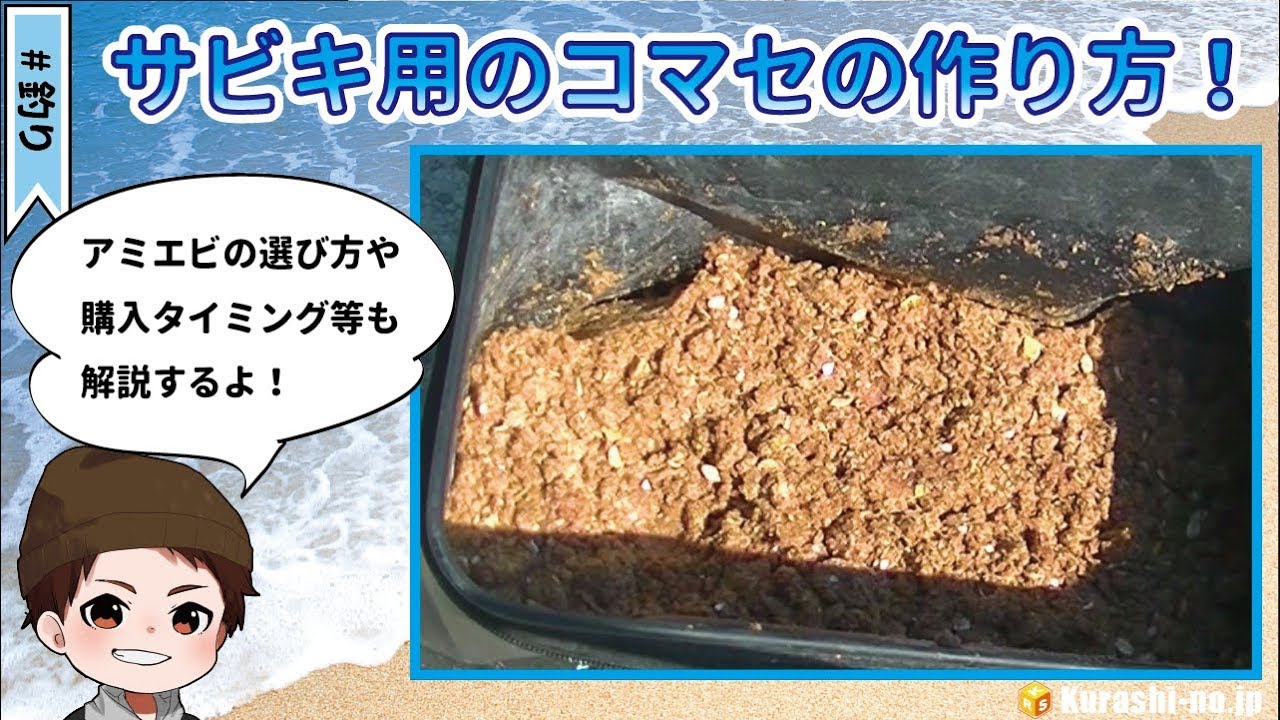 サビキ用のコマセの作り方！アミエビ選びのポイントや集魚剤を使うメリットを解説！