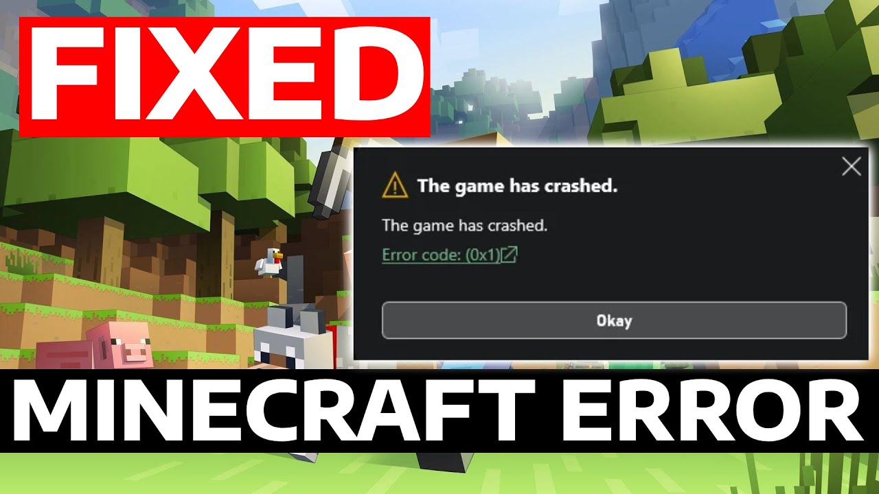 How To Fix Minecraft Launcher Error Code 0x1