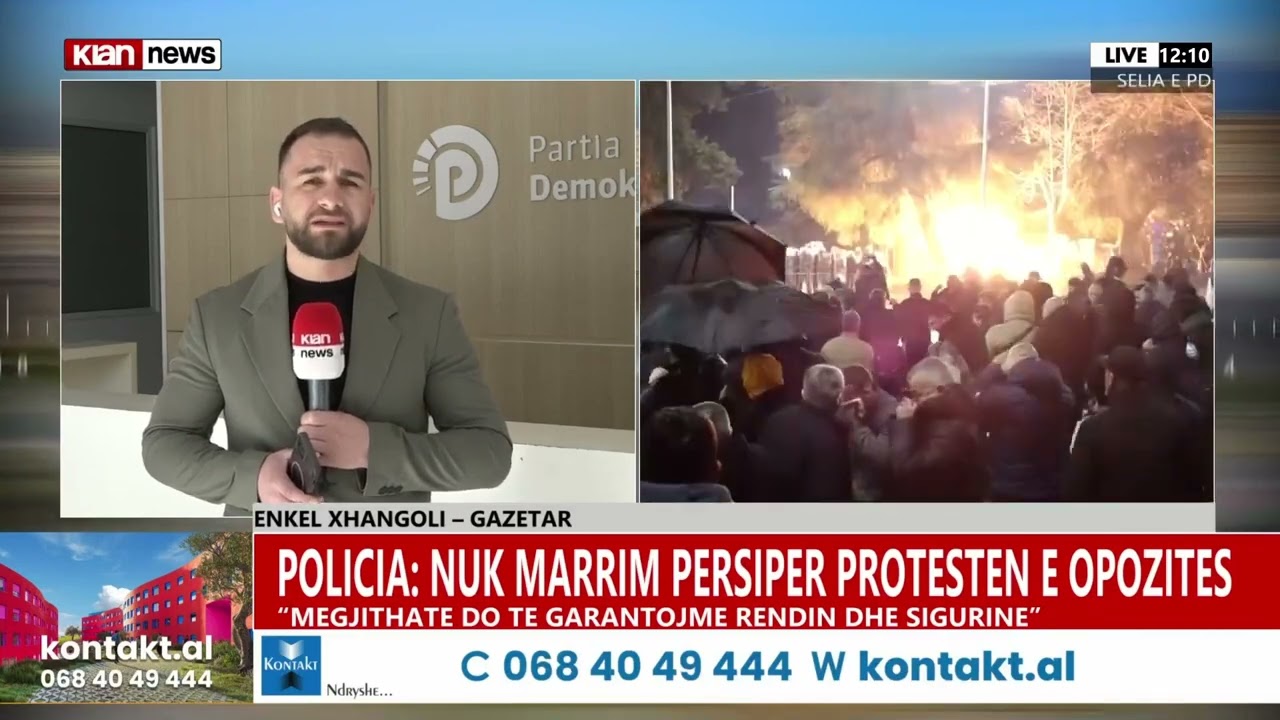 Policia: Nuk marrim përsipër organizimin e protestës së PD-së