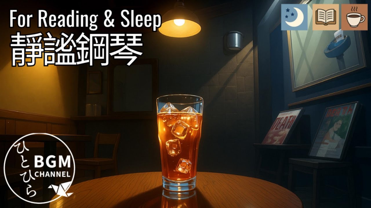 深夜靜謐鋼琴・伴讀與安眠 Midnight Quiet Piano for Reading & Sleep