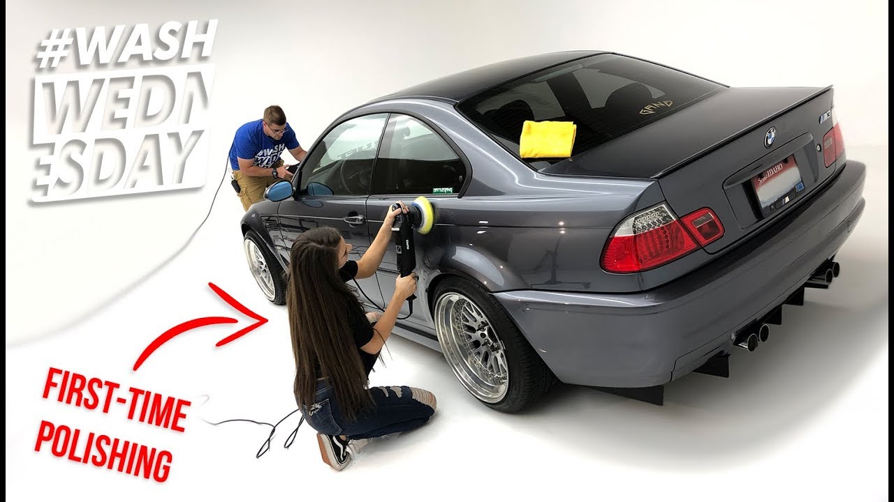 Morgan's Stanced e46 BMW M3 | Foam + Polish + Coating + Drive | WASHWEDNESDAY