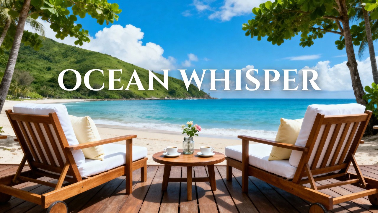 Ocean Whisper • Seaside Cafe • Lofi Ambient Music • Chillout Relaxation • Calm Serenity