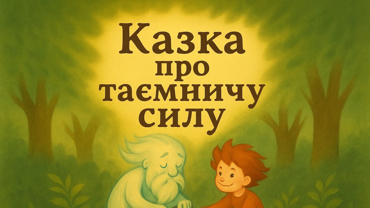 Казка про таємничу силу | Казки українською | Аудіоказка для дітей | Kazkify