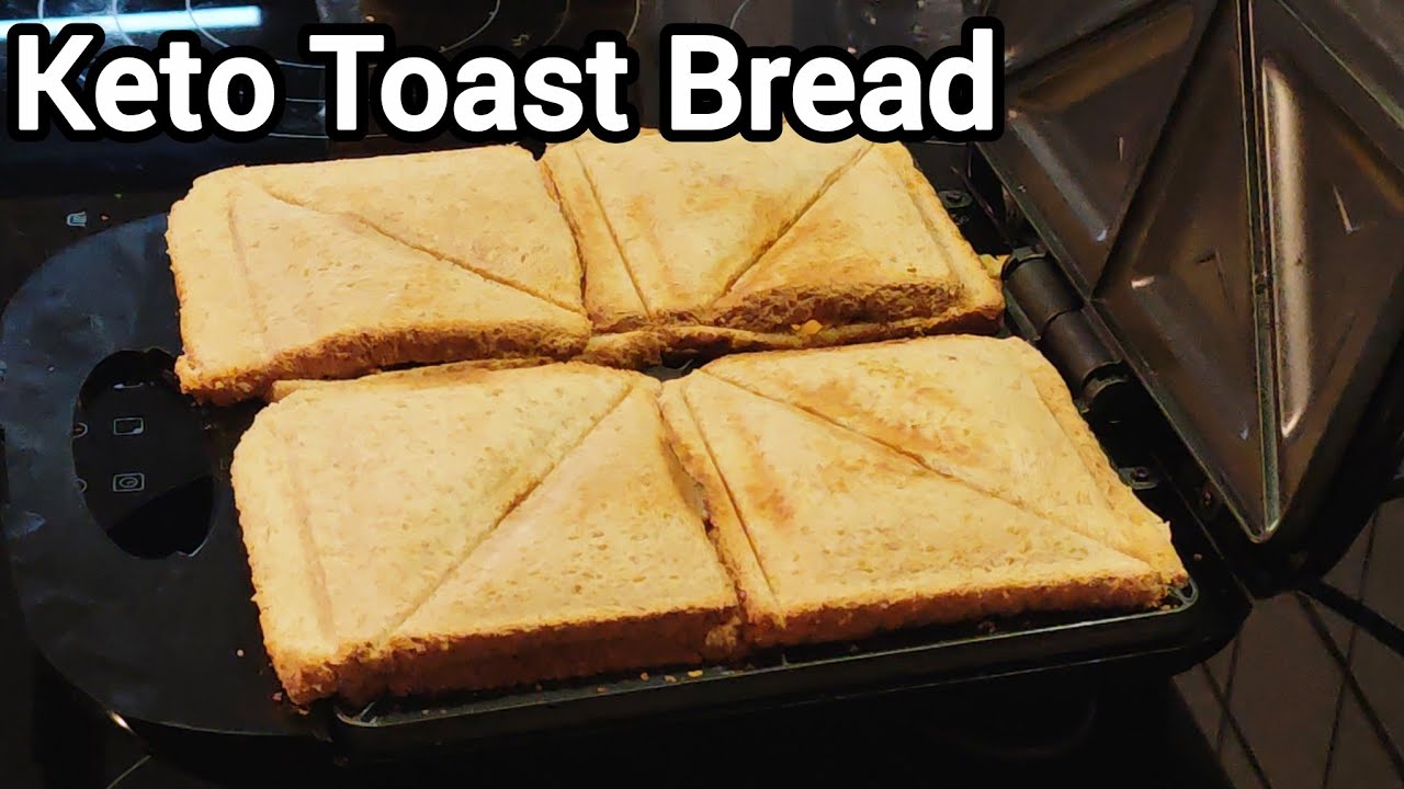 The Best Keto Toast Bread Breakfast / Easy Low Carb Sandwich 
