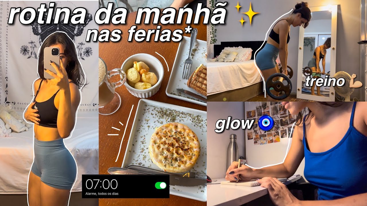 minha rotina da manhã as 7 am 💋🧿✨🏋🏻‍♀️