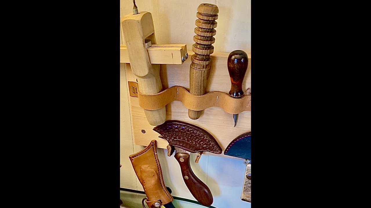 Mini Leather Craft Workshop Tour #shorts