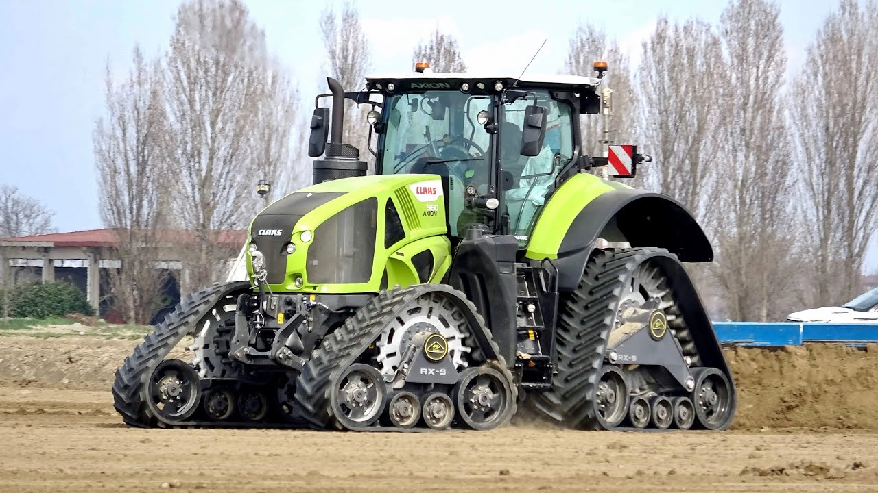 **NEW** Claas Axion 960 POLUZZI TRACK | Fontana | FERTIFLUID