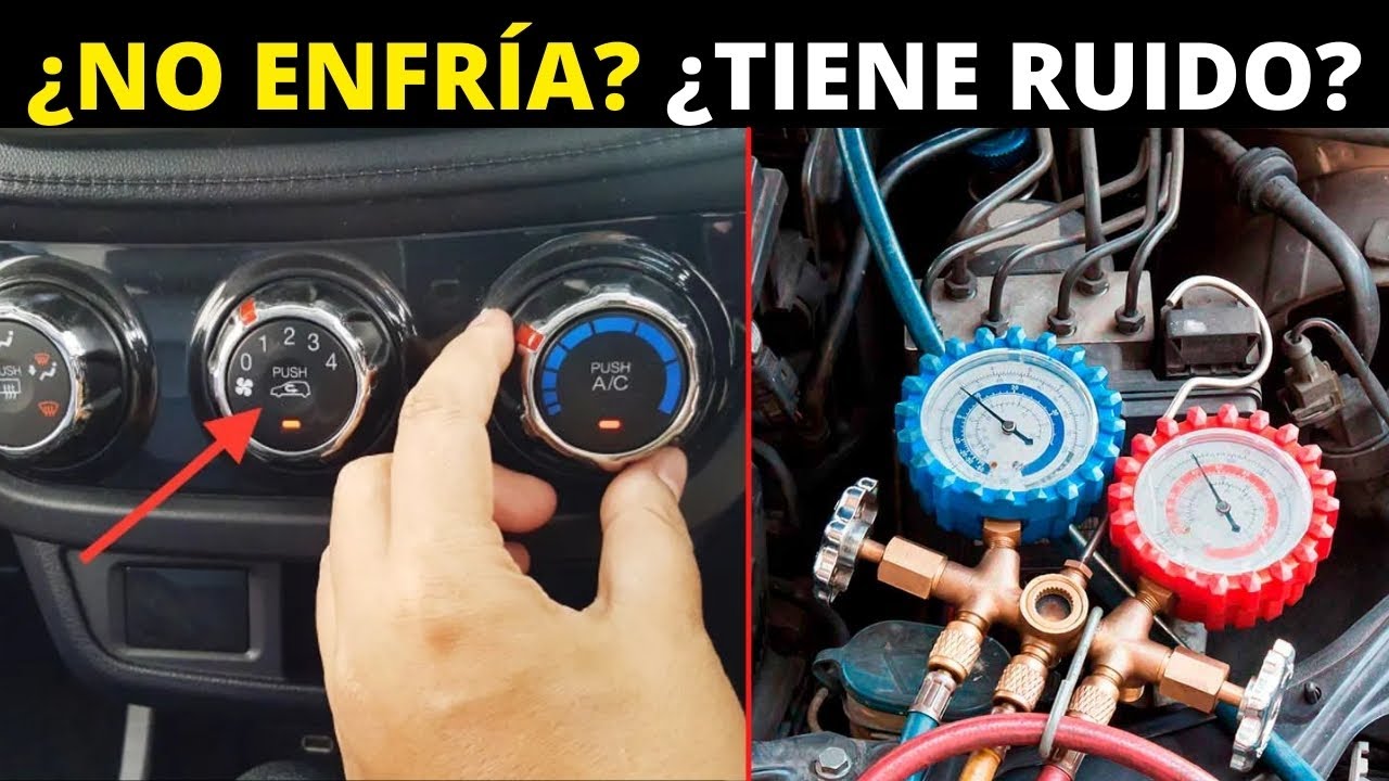 5 Fallas por las que el AIRE ACONDICIONADO de tu AUTO deja de ENFRIAR!!!!!