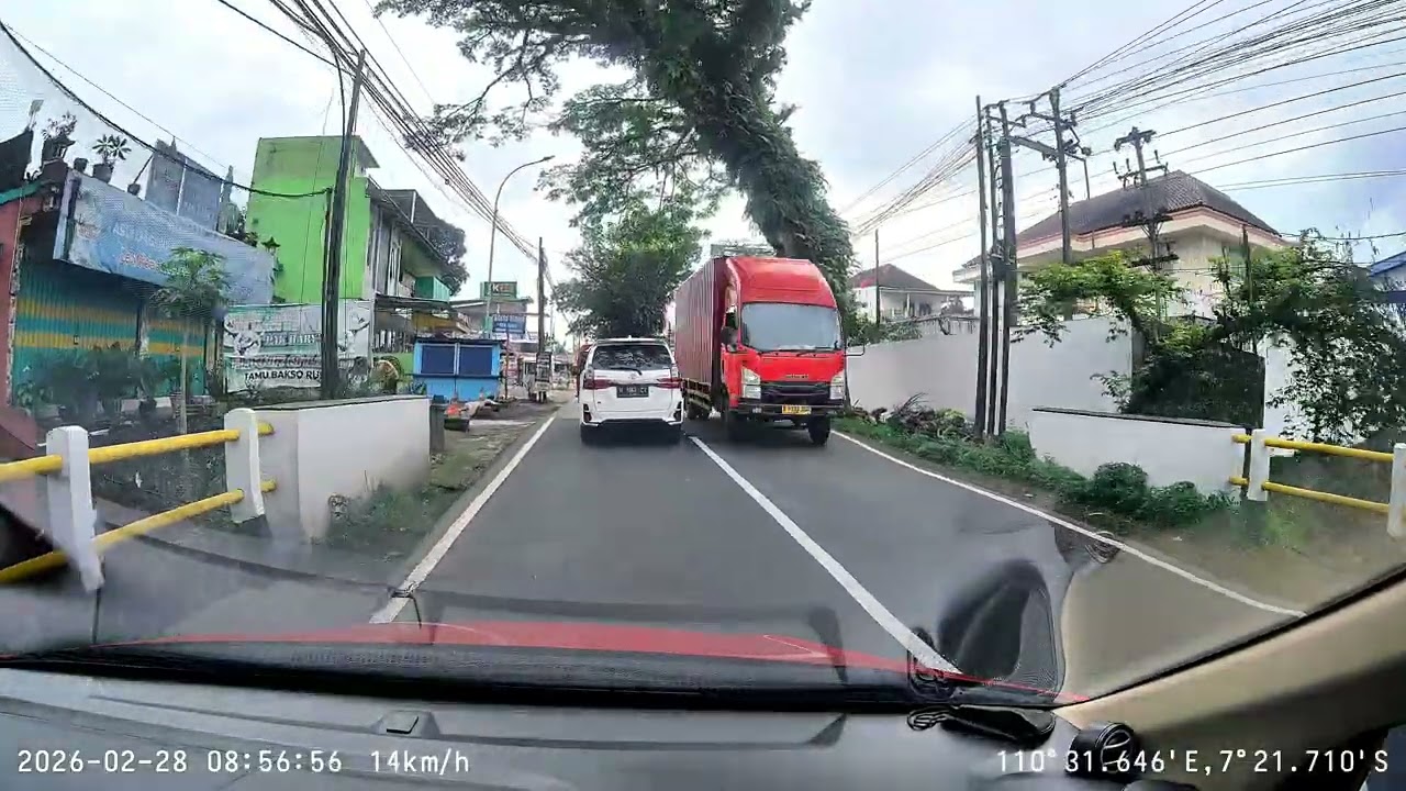 28.02.2026 Terminal Tingkir Exit Tol Suasana Salatiga #salatiga #dascam #70mai #jalan #tengaran 