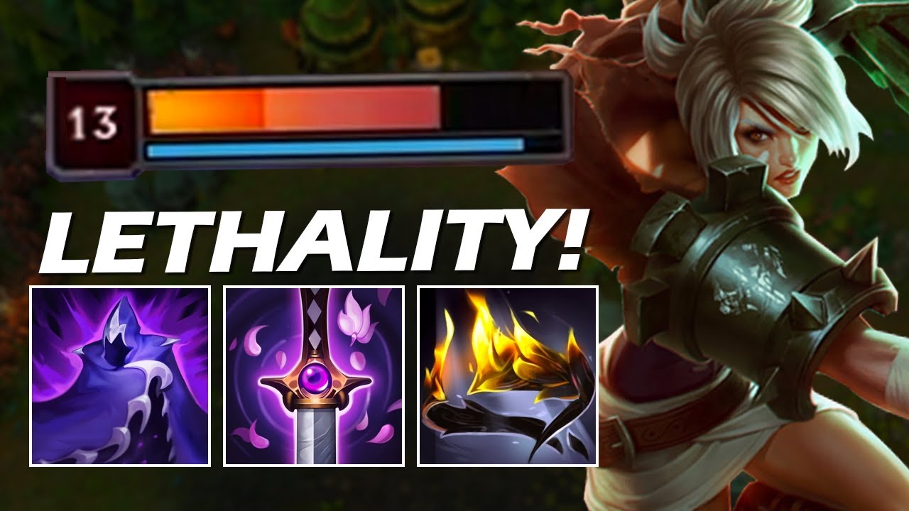 THIS RIVEN DAMAGE IS INSANE! FULL LETHALITY