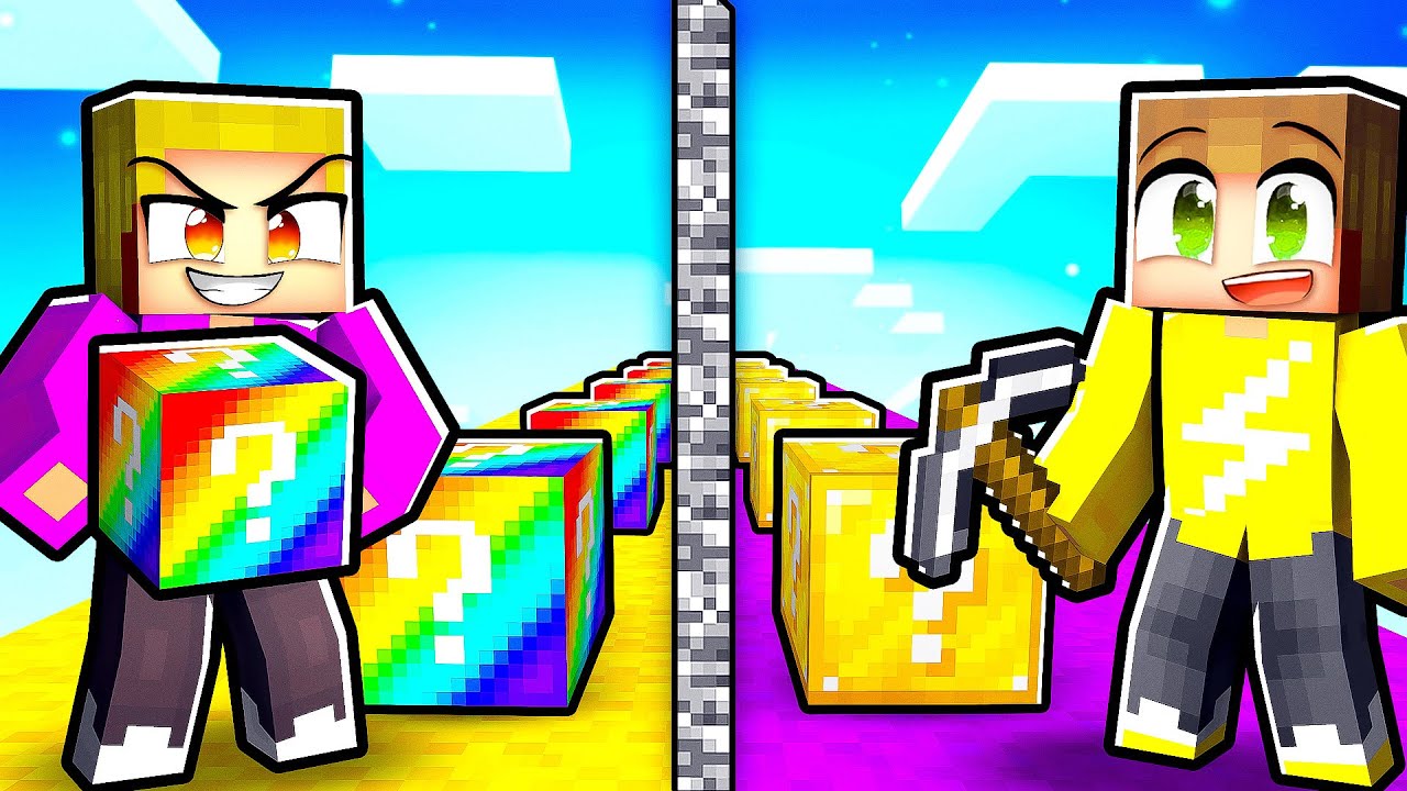 Valsspelen Met OP Lucky Blocks In Minecraft!