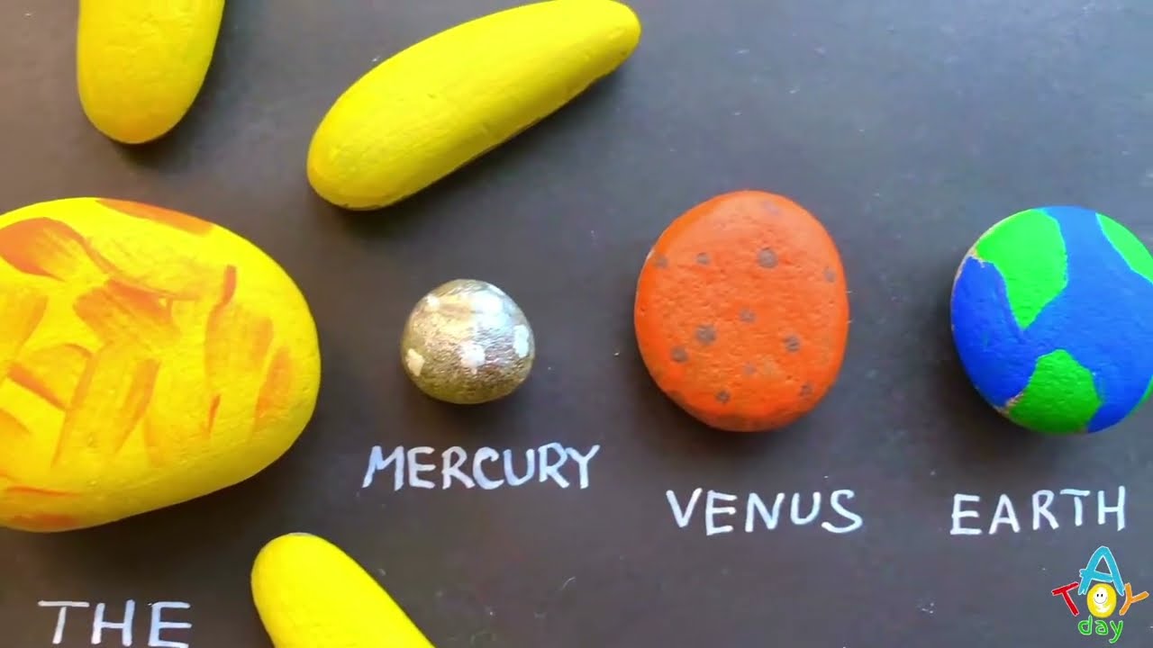 Planet Crafts for BABY 🪐🌎🔭☄️🌌 | Learn planets Mercury Venus Earth Mars Jupiter Saturn Uranus Neptune