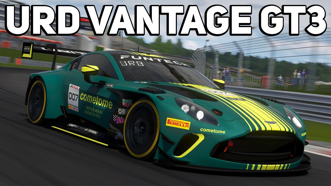 The NEW URD Vantage GT3 EVO for Assetto Corsa!!