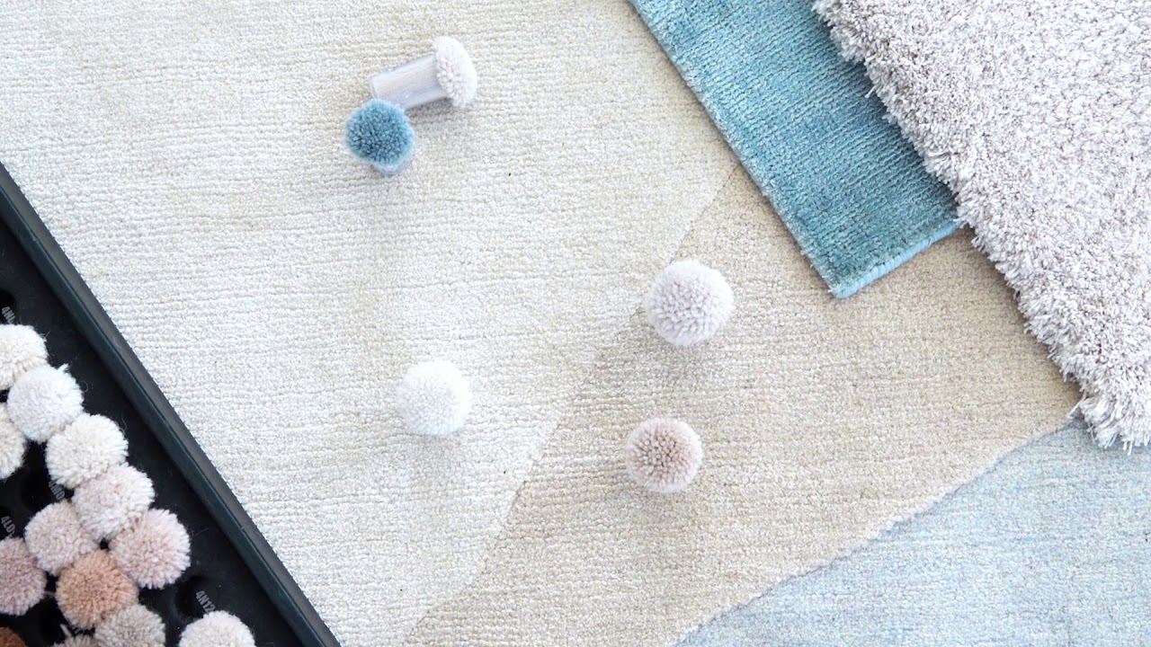 Composition VII and Composition XI.II rugs by Tapis Rouge