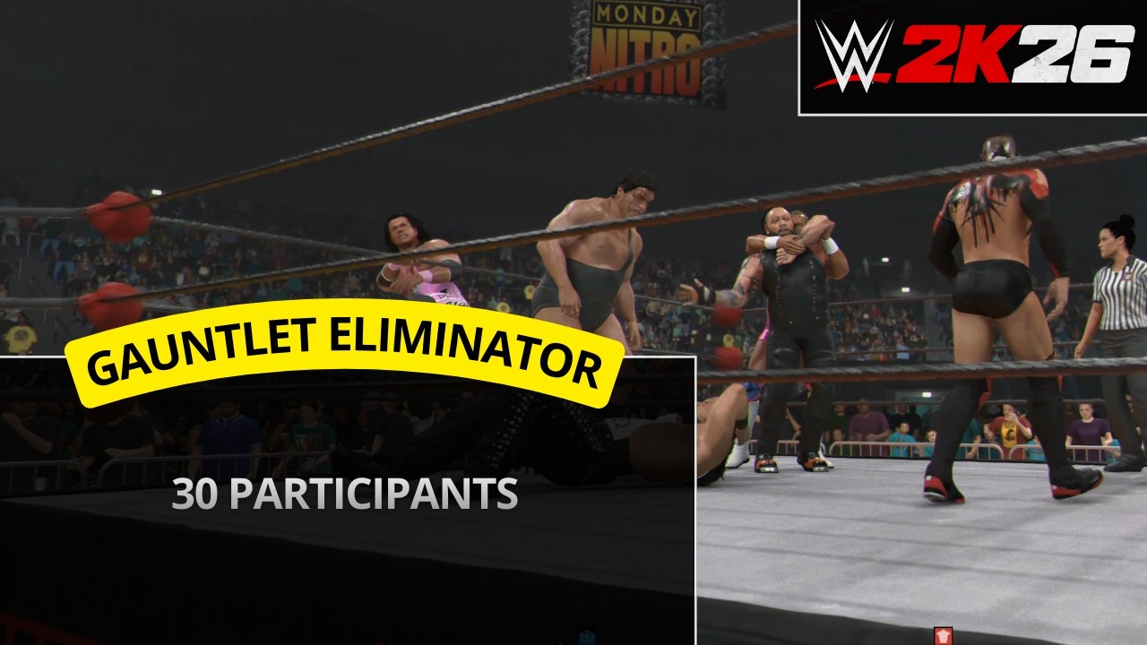 WWE 2K26 – 30-Man Gauntlet Eliminator Match (#7)
