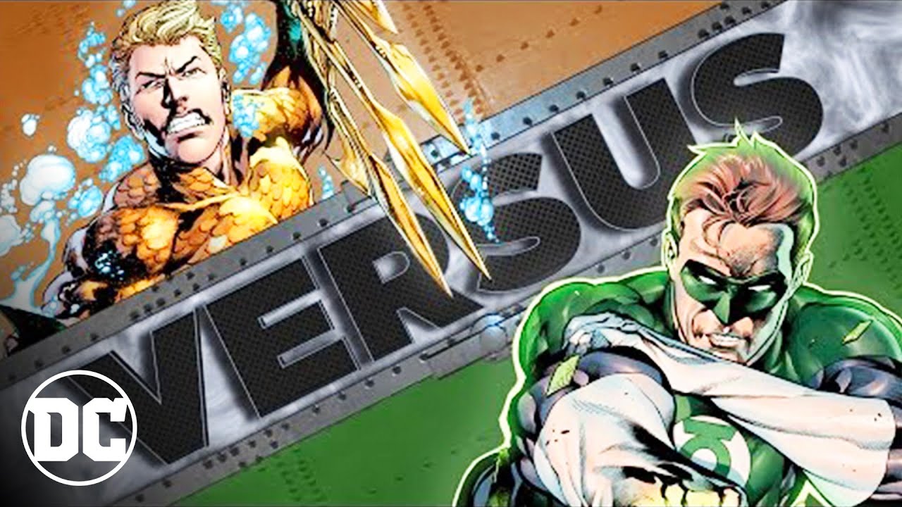 Aquaman vs Green Lantern: Justice League Showdown | Versus
