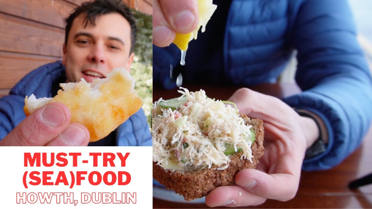 🎣 Unmissable Street (Sea)Food Tour of HOWTH 🇮🇪 A Must-Visit in Dublin, Ireland