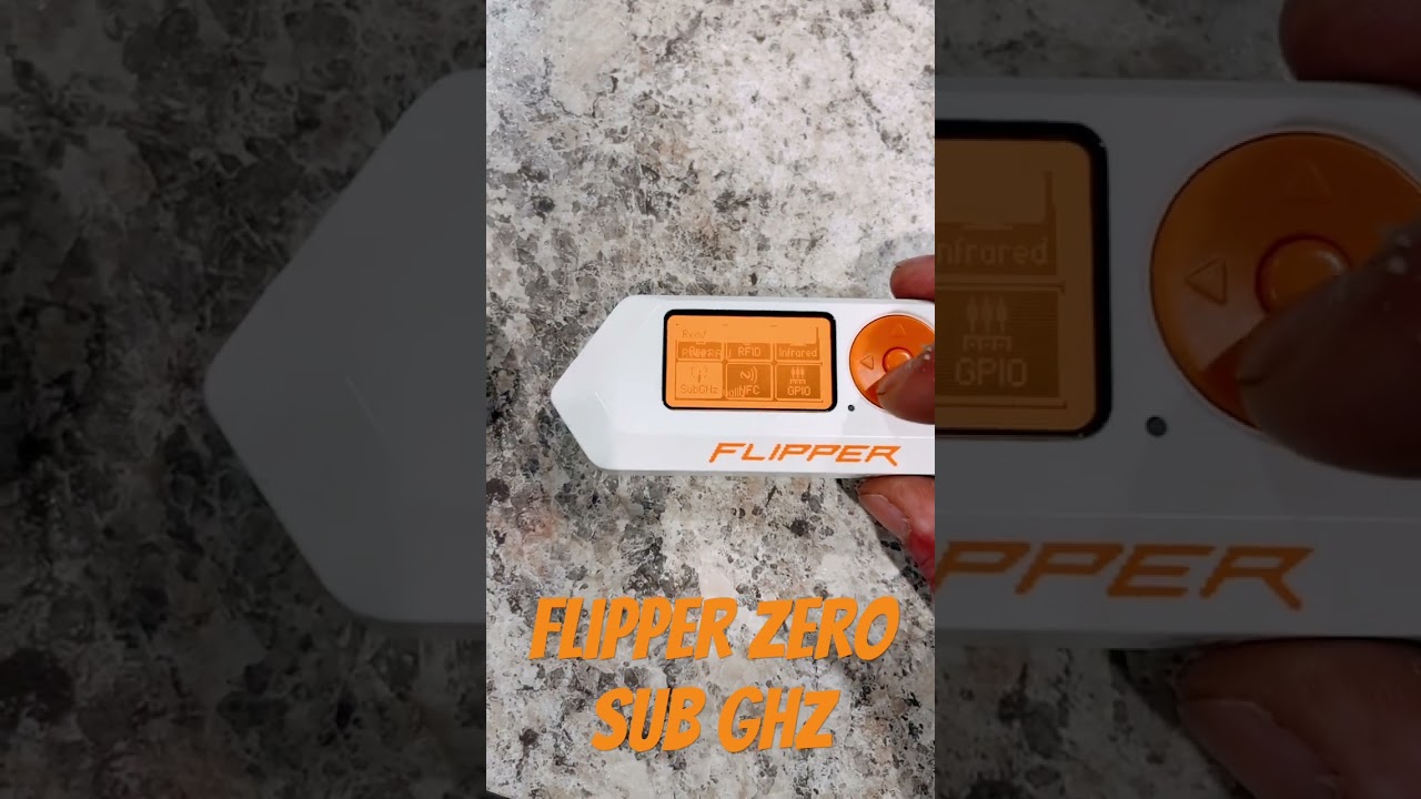 Flipper Zero                             SubGhz                         Frequency Analyzer