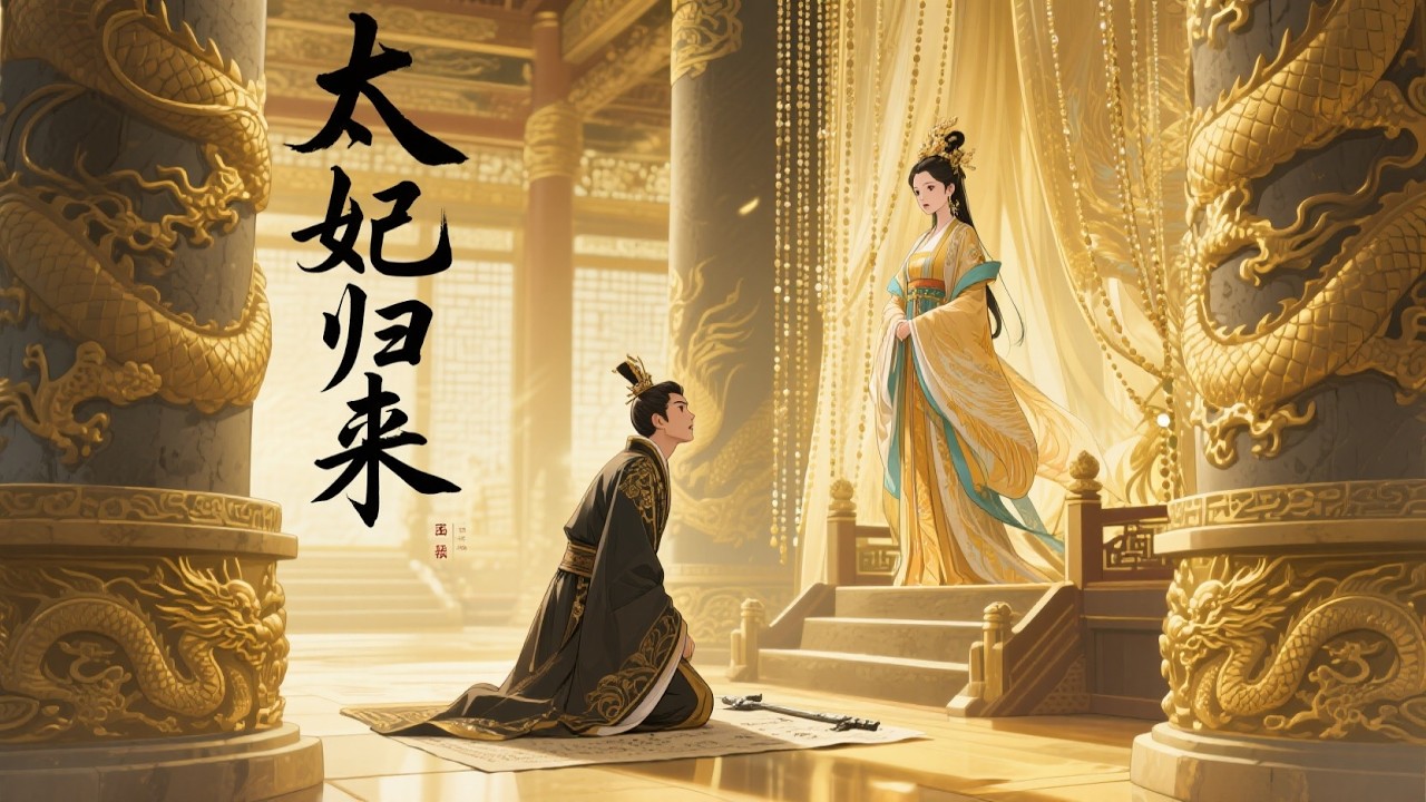 【古风言情】上新啦✨《太妃归来》短篇故事，前世我死谏太子迎回舒太妃，换来满门毒酒。重生当日再赴感业寺，我不再阻拦，冷眼布局，等他亲手走向覆灭。 #故事 #古风 #甜宠 #完结 #故事全集 #甜宠漫剧场