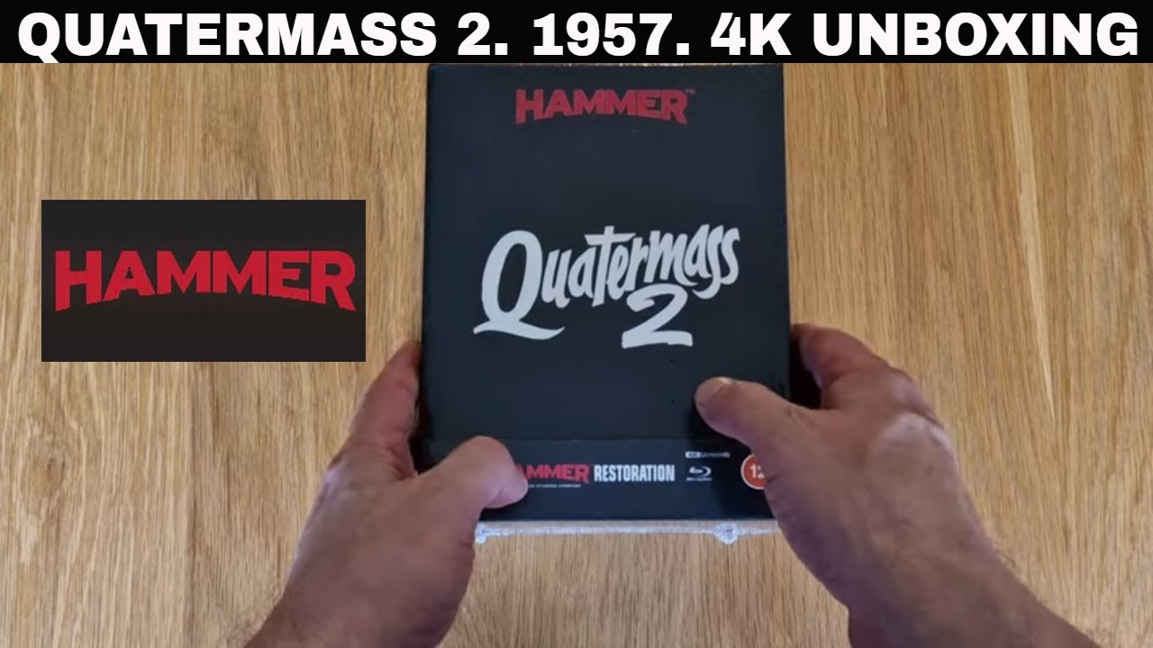 Quatermass 2. Hammer 4K Unboxing and review
