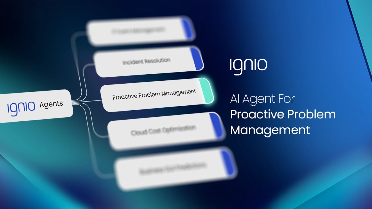 ignio AI Agent for Proactive Problem Management | Ticketless Operations