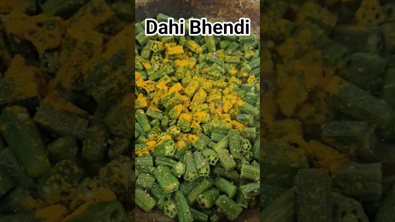 🥒 Dahi Bhindi | 🚫🧂 No Salt | 🌿 Silicornia Powder | 🧈 Butter Tadka
