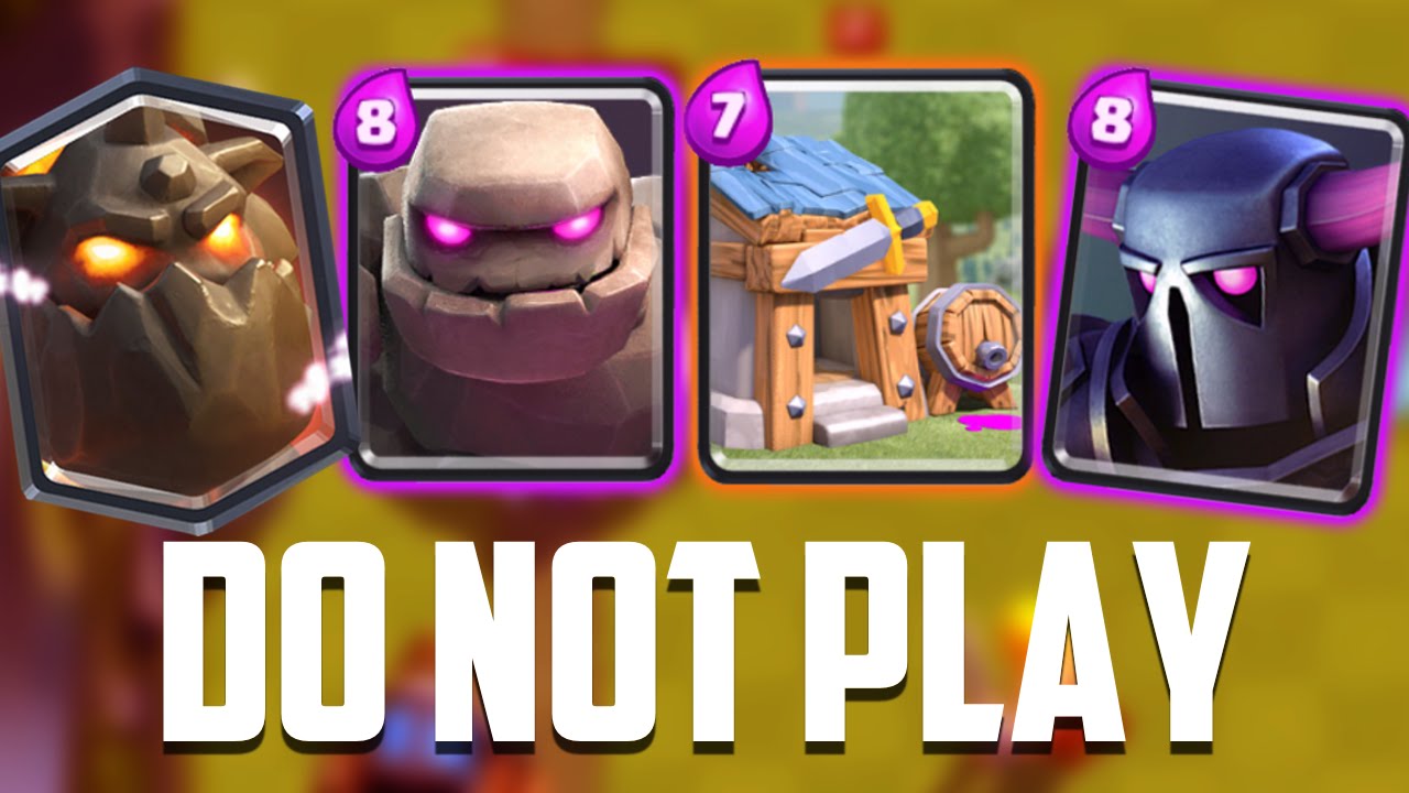 Clash Royale - 7.0 ELIXIR DECK! (Warning: It's Bad.)