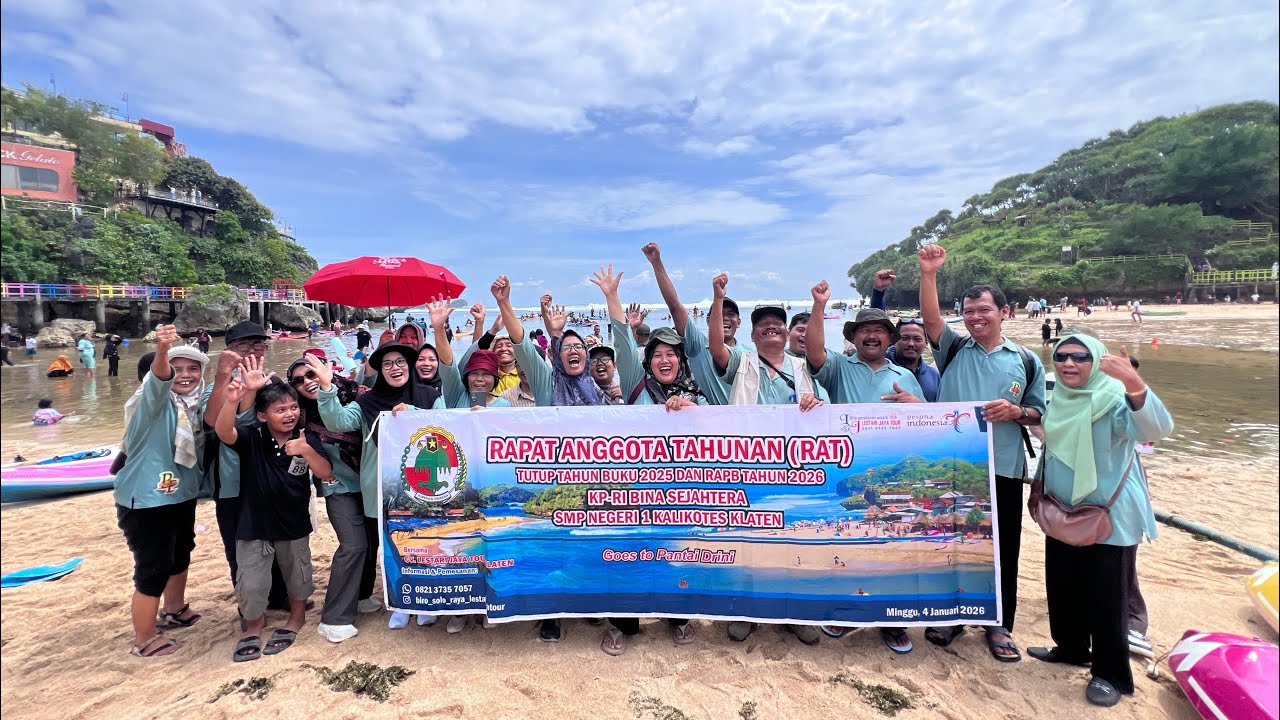 KPRI BINA SEJAHTERA SMP N 1 KALIKOTES GOES TO GUNUNGKIDUL 4 JANUARI 2025