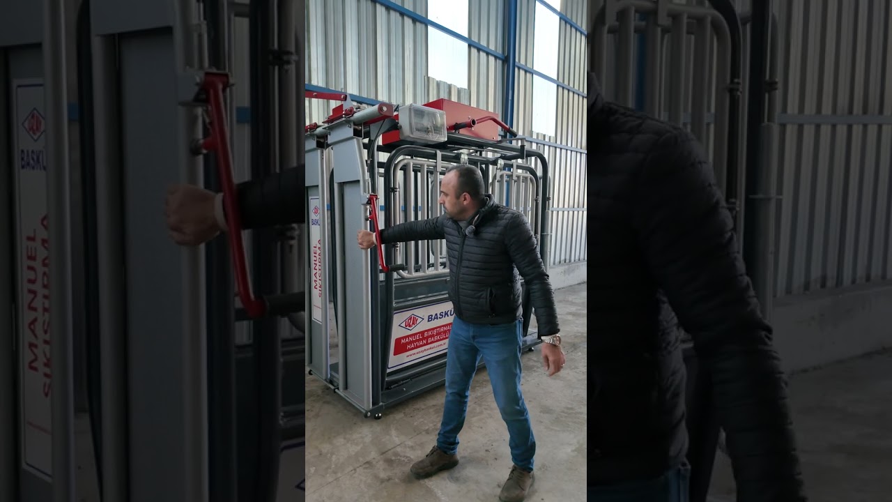 Manuel Sıkıştırmalı Hayvan Baskülü