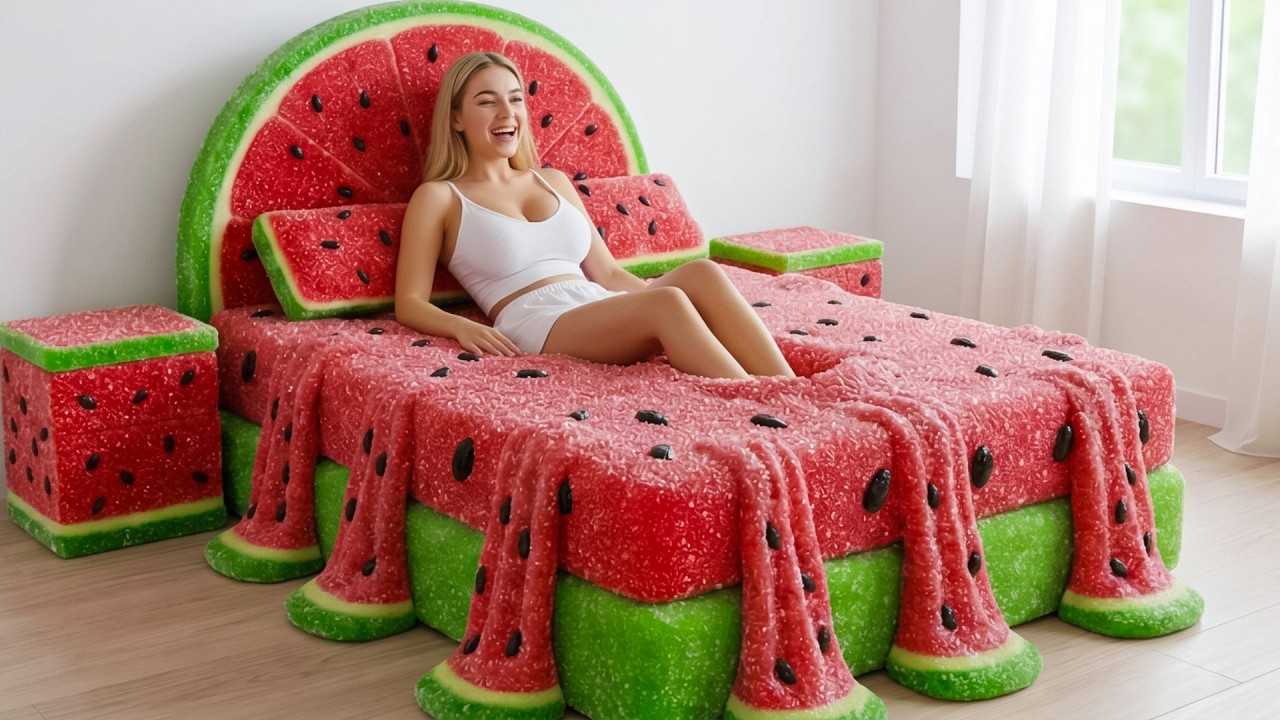 Which Fantasy Bed Would You Pick? 🍉🛌✨| The Ultimate Satisfying Oddly Asmr Experience