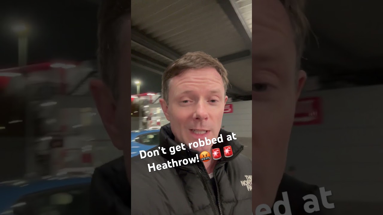 🚨I got robbed at Heathrow Airport🇬🇧✈️Left my car at Purple Parking. They stole money from my car🤬